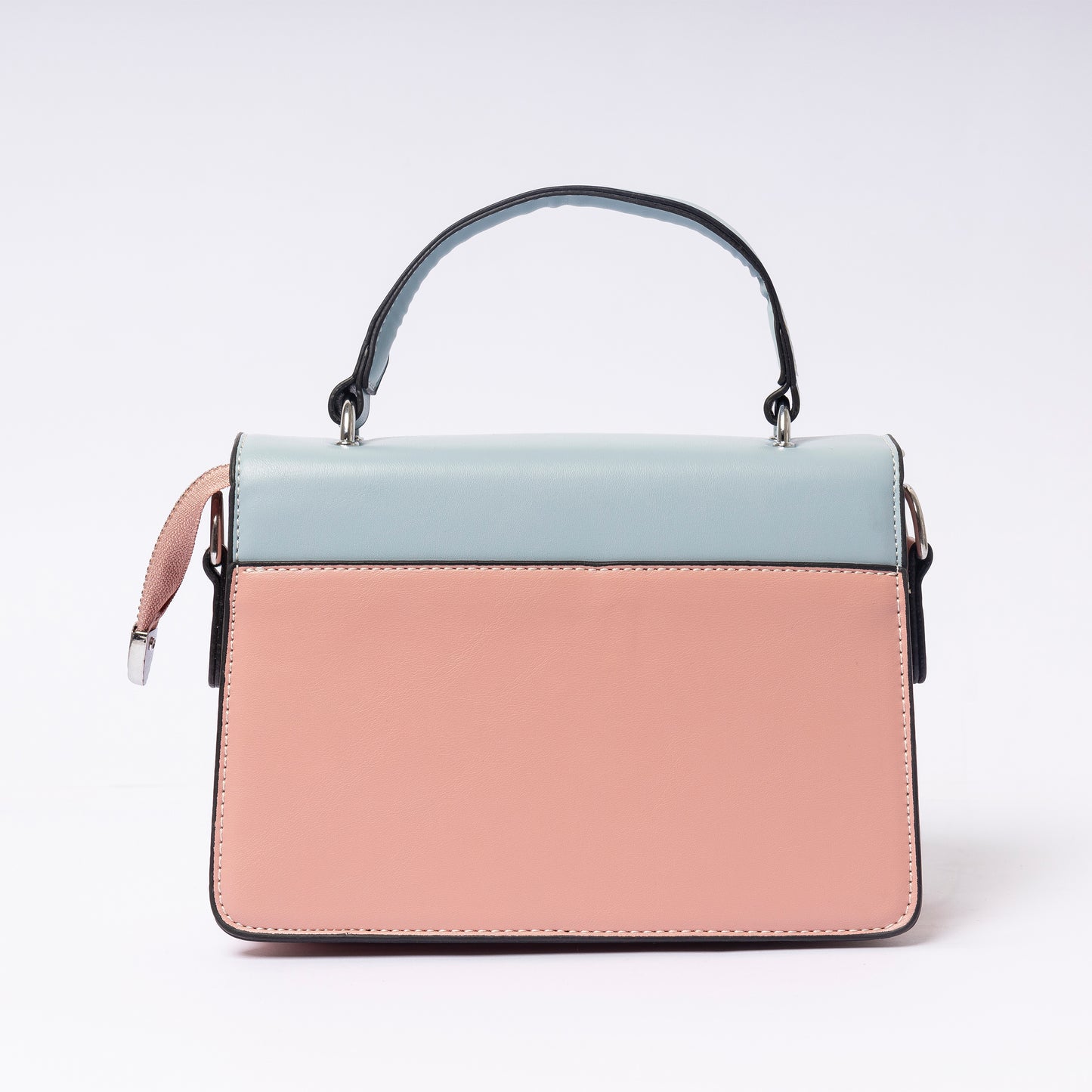 "Sièna Celeste Blush adjustable strap and hardware detail"
