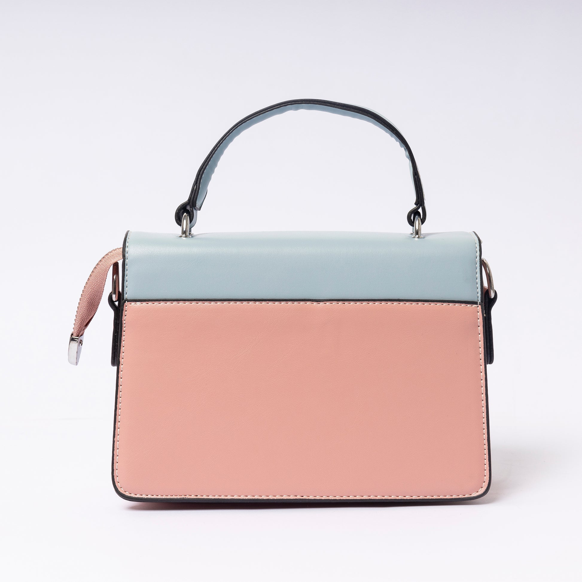 "Sièna Celeste Blush adjustable strap and hardware detail"
