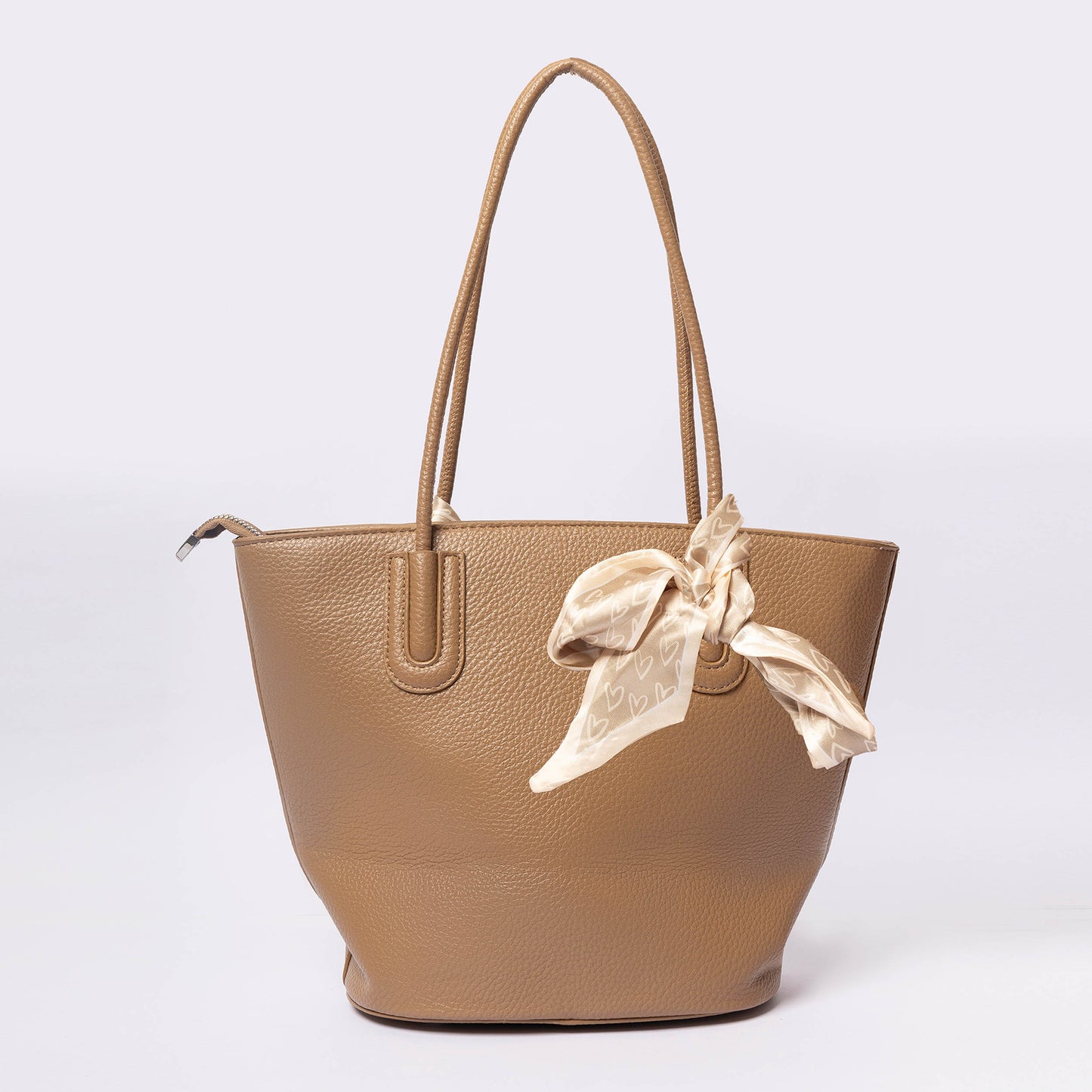 "Seréne Luxe Olive Grace luxury olive green vegan leather handbag | LUMINA"
